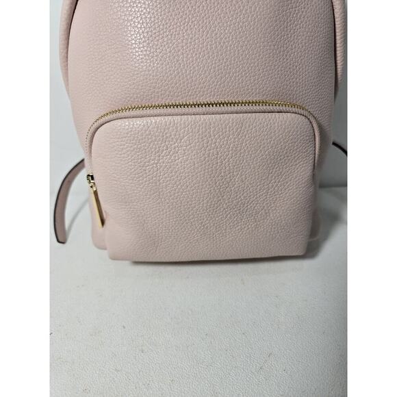 MICHAEL KORS Women’s Erin Medium Pebbled Leather Backpack Fawn MSRP $358 - Picture 3 of 14
